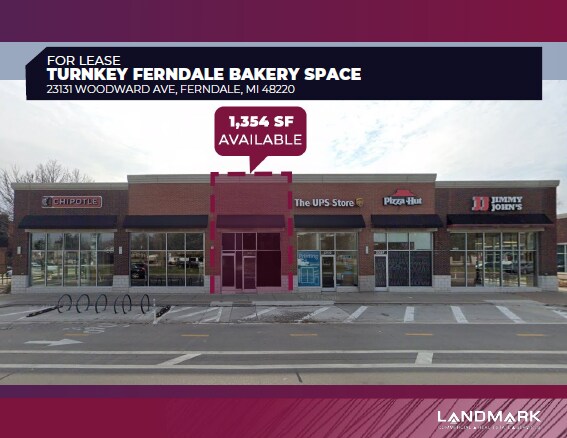 Primary Photo Of 23123-23141 Woodward Ave, Ferndale Freestanding For Lease