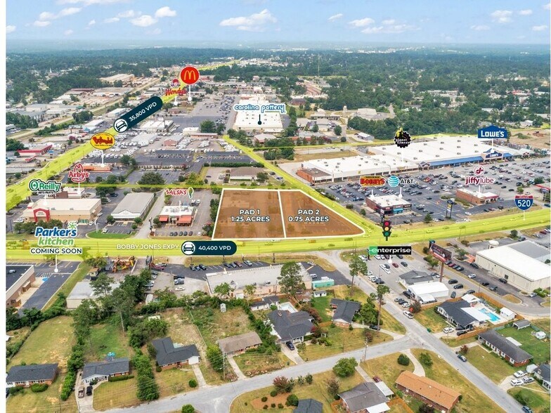 More Photos Of 210 Bobby Jones Expy, Augusta Land For Lease