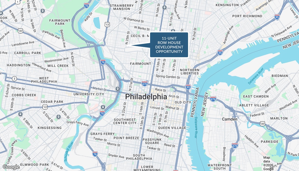 More Photos Of 1237-1245 W College Ave, Philadelphia Land For Sale