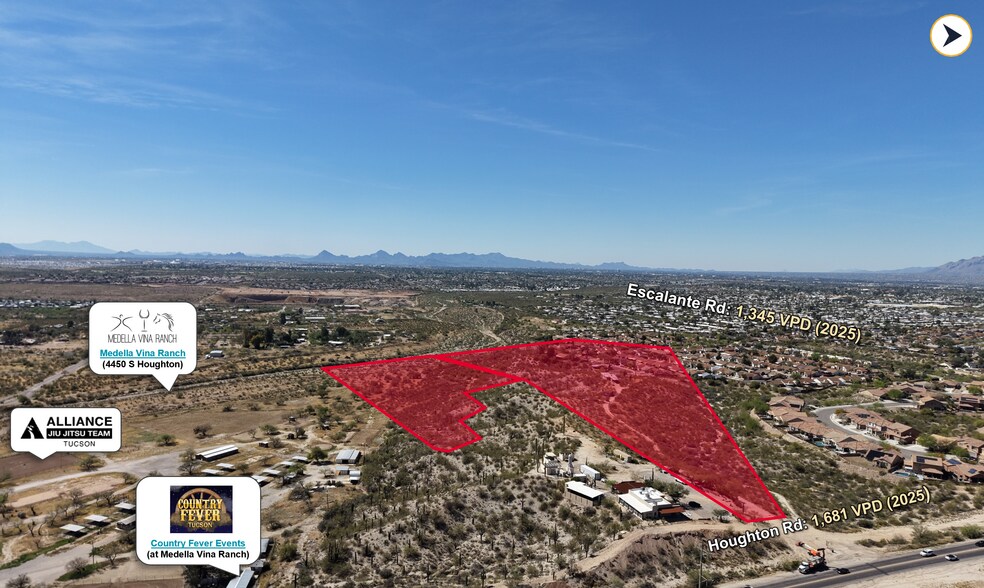 More Photos Of 4140/ 4300 S Houghton Rd, Tucson Land For Sale