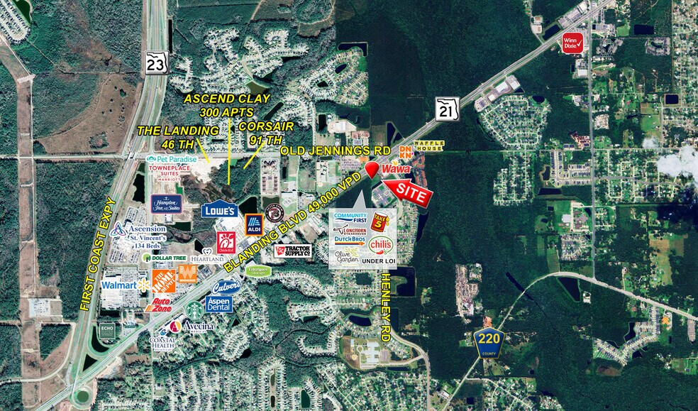 More Photos Of Blanding Boulevard, Middleburg Land For Lease
