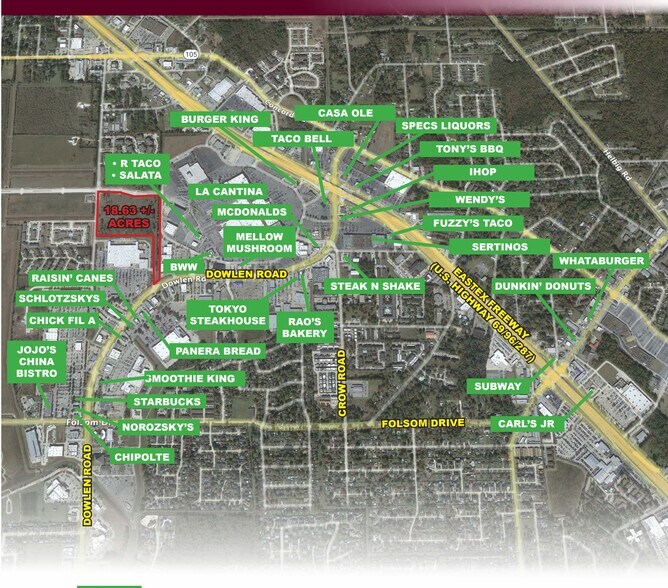 More Photos Of Northwest Parkway, Beaumont Land For Sale