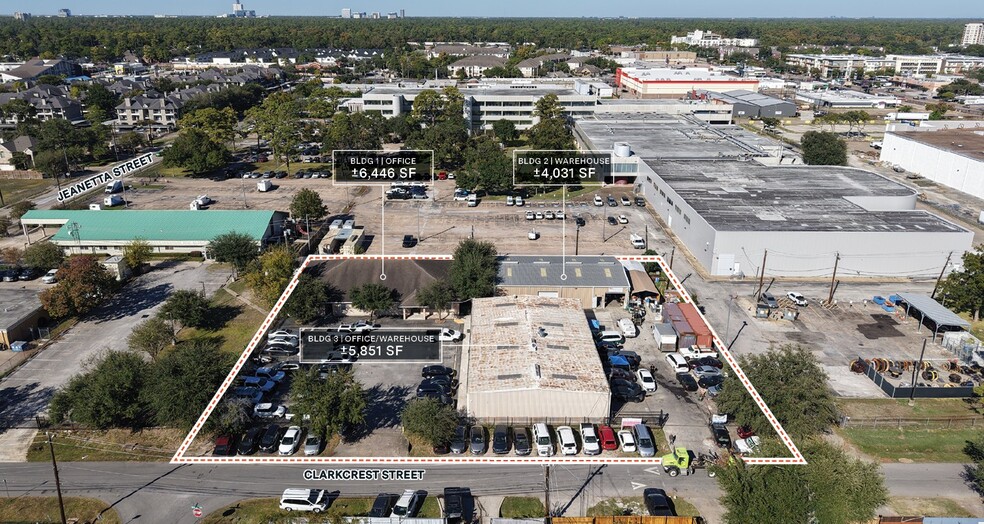 Primary Photo Of 9110 Clarkcrest St, Houston Flex For Sale