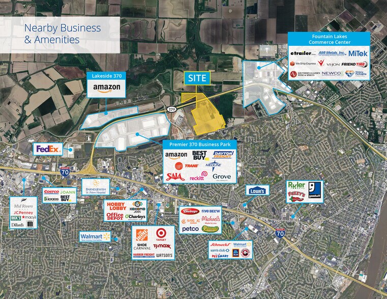 More Photos Of Highway 370 & Harry S Truman Blvd, Saint Charles Land For Sale