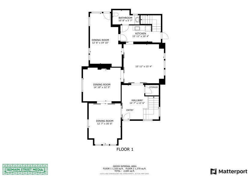 More Photos Of 140 W 136-38-40, Escondido Office For Sale