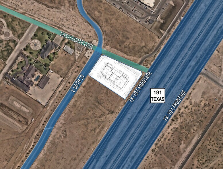 More Photos Of TBD Castlegate Ln, Odessa Storefront Retail Office For Lease