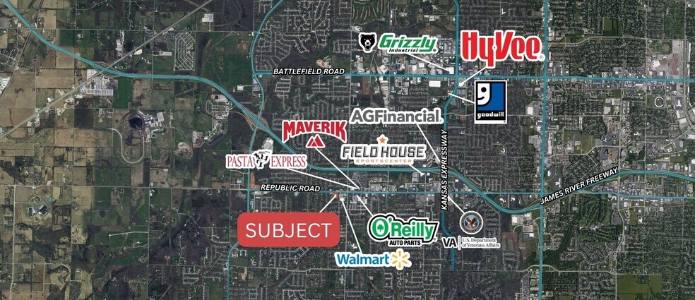 More Photos Of 3202 W Republic Rd, Springfield General Retail For Lease
