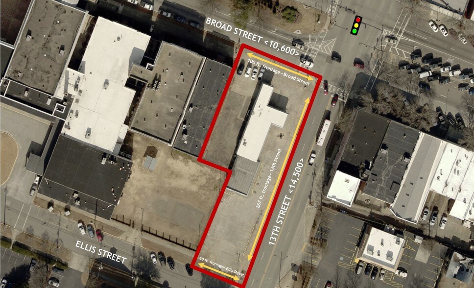 Primary Photo Of 1302 Broad St, Augusta Land For Lease