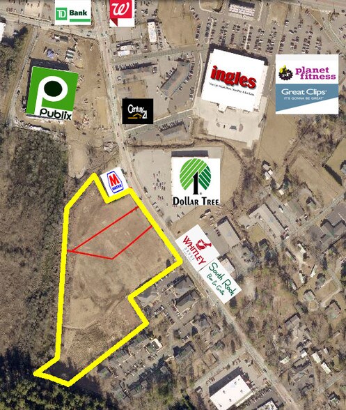 More Photos Of 715 Greenville Hwy, Hendersonville Land For Lease
