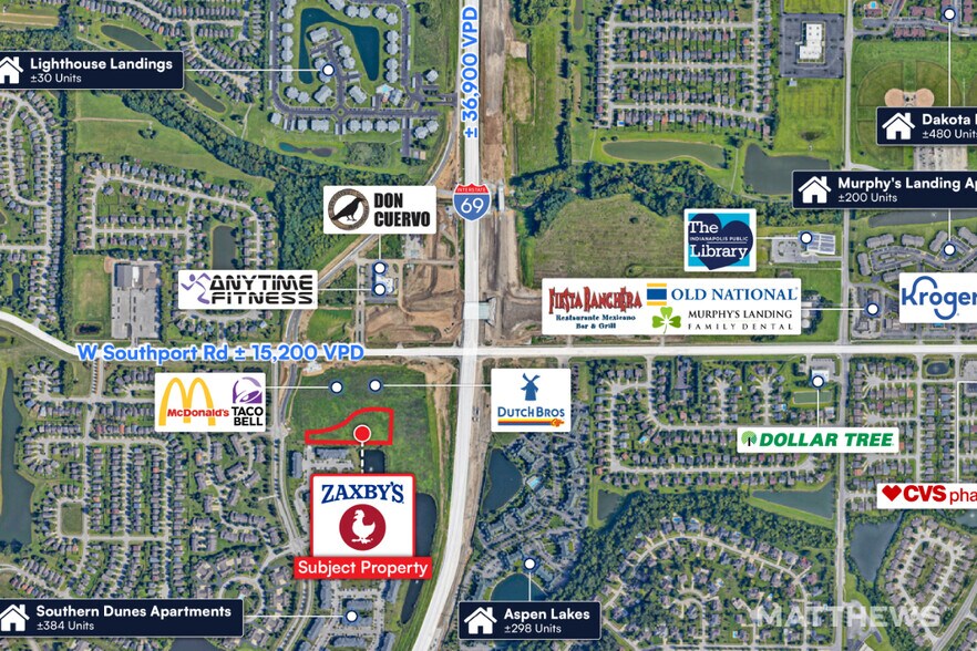 More Photos Of 2201 W Southport Rd, Indianapolis General Retail For Sale