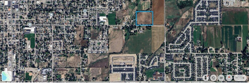 More Photos Of E. 4th. St., Emmett Land For Sale