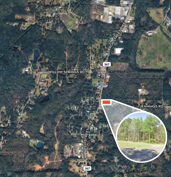 More Photos Of Jennings Rd @ Arch Street Pike, Little Rock Land For Lease
