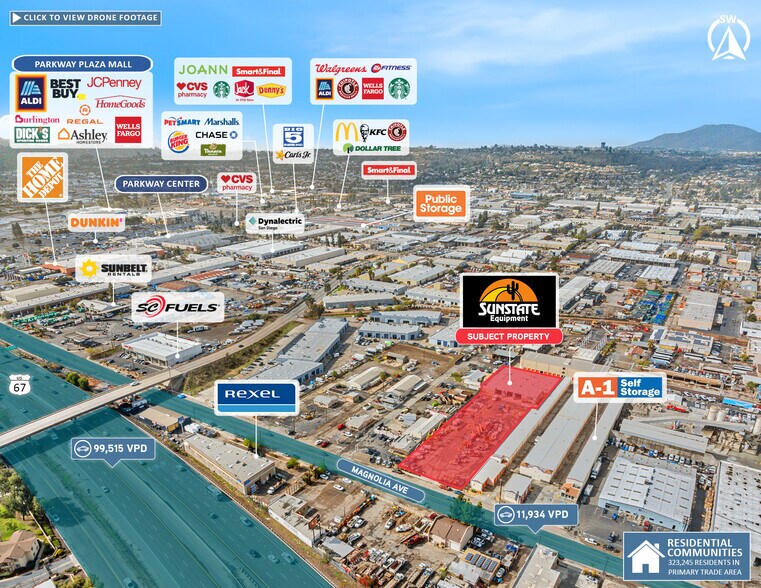 More Photos Of 1360 N Magnolia Ave, El Cajon Warehouse For Sale