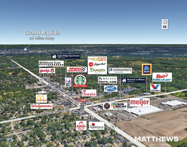 More Photos Of 4370 Lake Michigan Dr NW, Walker Restaurant For Sale