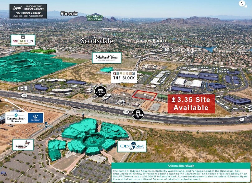 Primary Photo Of N Pima Center Parkway @ E Via De Ventura, Scottsdale Land For Sale