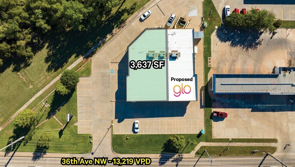 More Photos Of 1305 36th Ave NW, Norman Freestanding For Lease