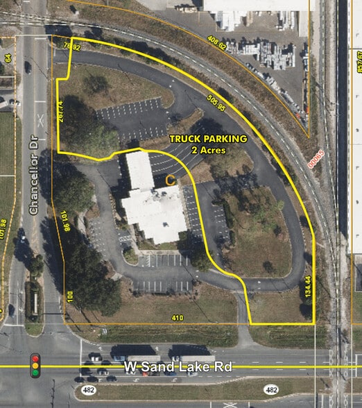 More Photos Of 2293 Sand Lake - Truck Parking, Orlando Land For Sale