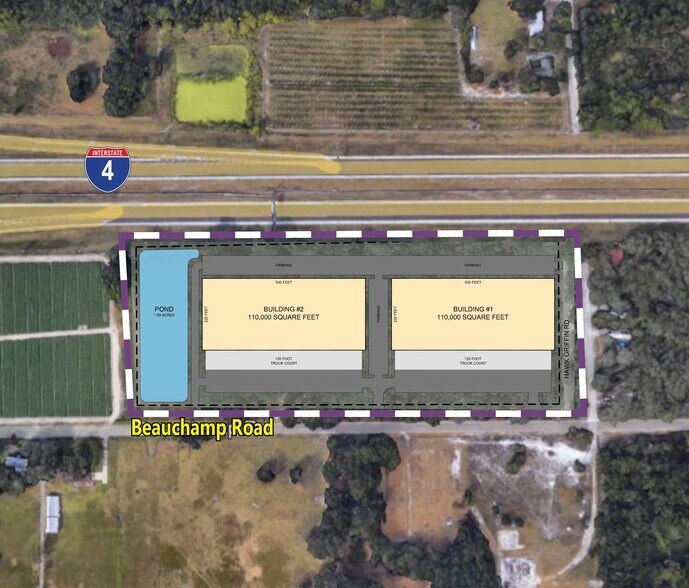 Primary Photo Of 4912 BEAUCHAMP RD, Plant City Warehouse For Lease