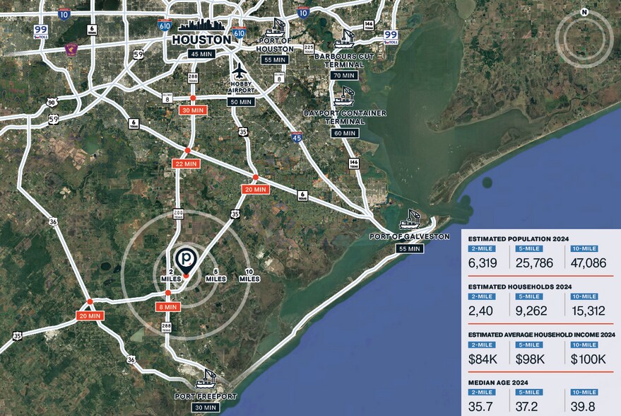 More Photos Of SH 35 & Hwy 523, Angleton Land For Sale