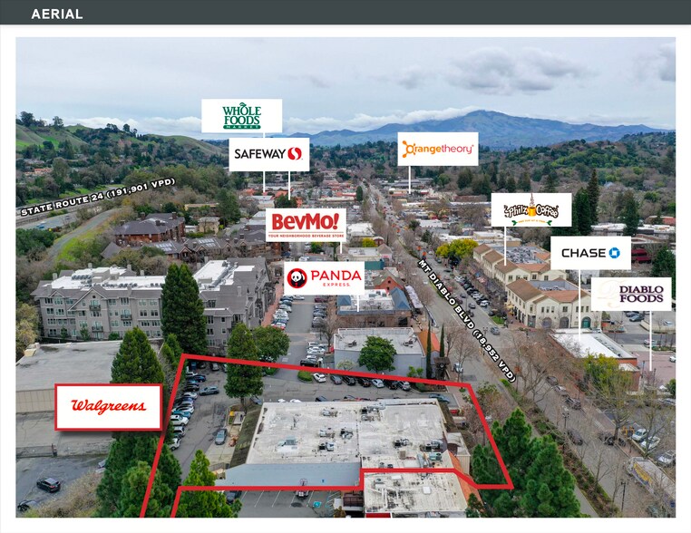 Primary Photo Of 3614 Mt Diablo Blvd, Lafayette Drugstore For Sale