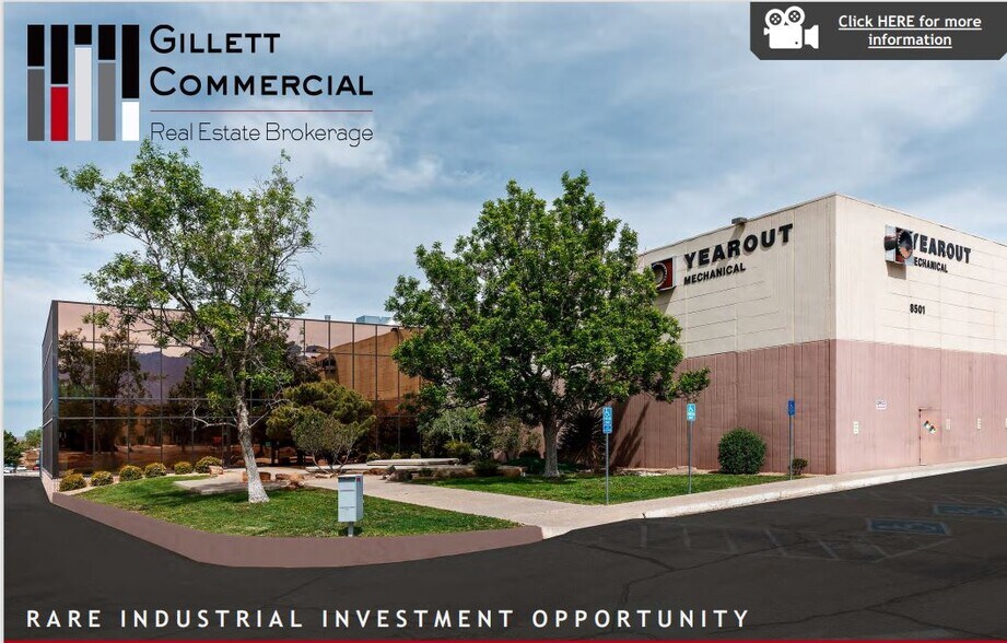 Primary Photo Of 8501 Washington St NE, Albuquerque Warehouse For Sale