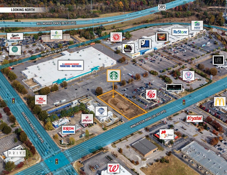 More Photos Of 7064 Winchester Rd, Memphis Fast Food For Sale