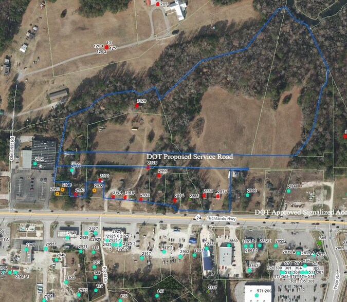 More Photos Of 2874 Richlands Hwy, Jacksonville Land For Sale