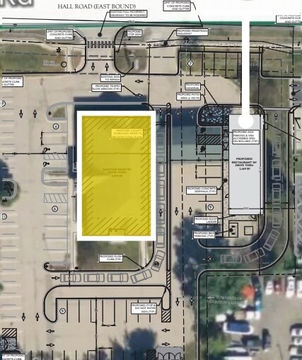 More Photos Of 24276 Hall Rd, Clinton Township Fast Food For Lease