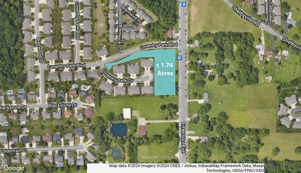 More Photos Of 5640 S Emerson Ave, Indianapolis Land For Sale