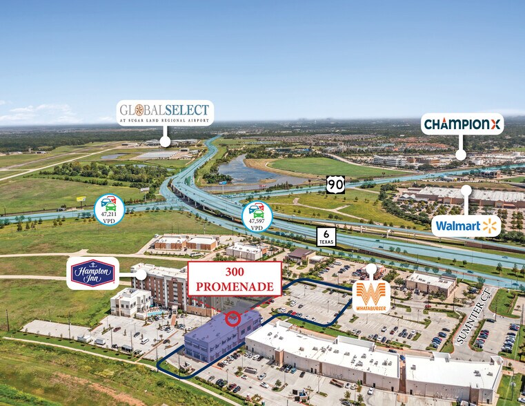 More Photos Of 300 Promenade Way, Sugar Land Medical For Lease