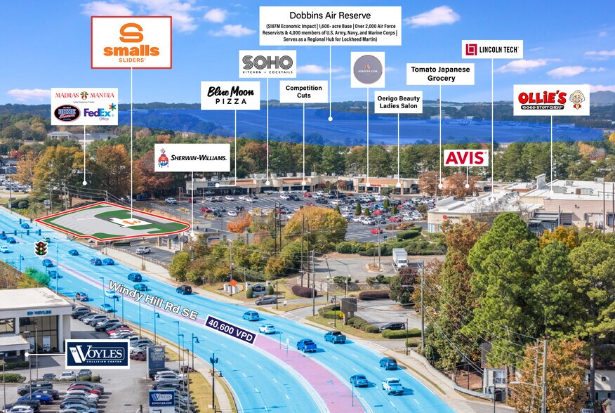 More Photos Of 2355 Windy Hill SE rd, Marietta Fast Food For Sale